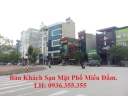 Bán Khách Sạn Mặt Phố Miếu Đầm, Đỗ Đức Dục, 200m2, 9 Tầng, 41 Phòng, Giá Rẻ
